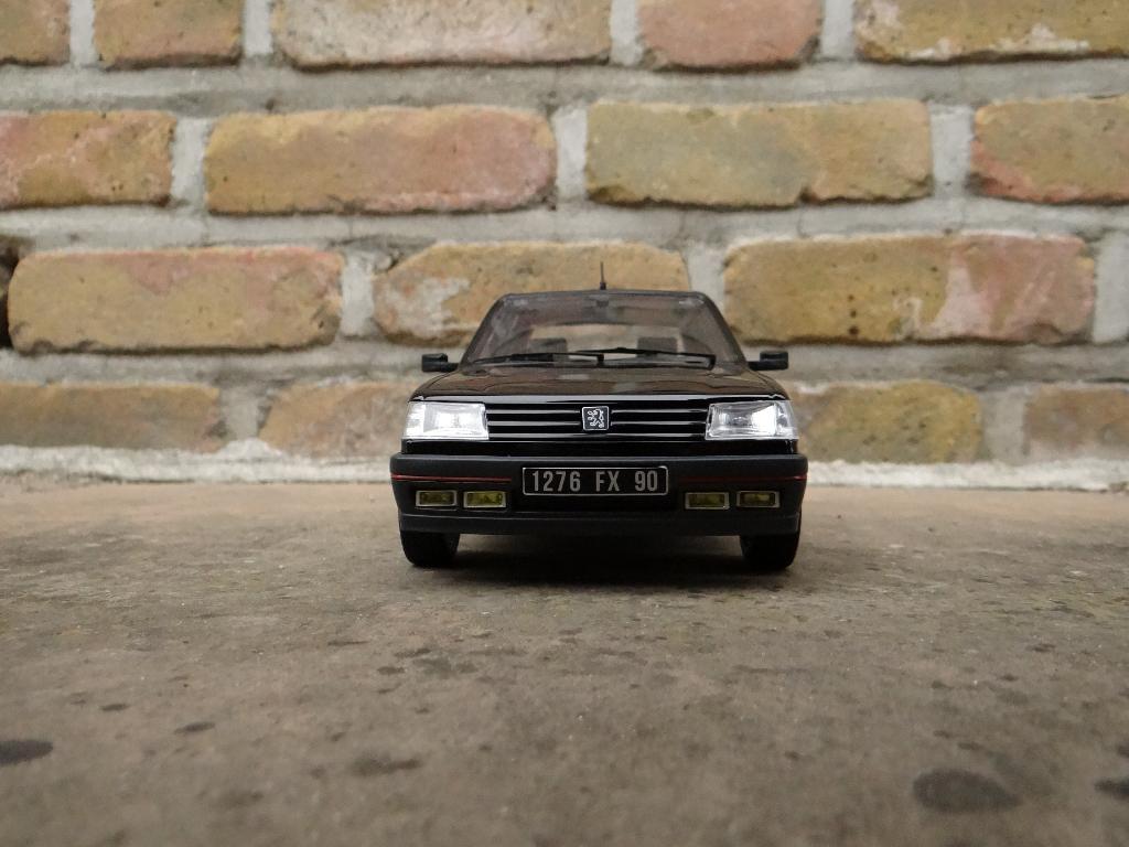 Peugeot 309 GTI (PhaseII) Norev 1-18, Ophalen of Verzenden, Zo goed als nieuw, Auto, Norev
