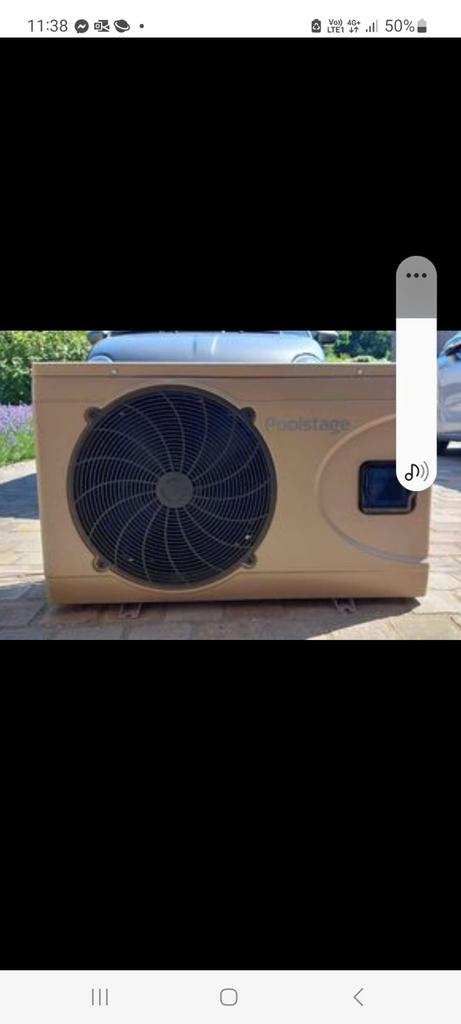 Warmtepomp, zandfilter, waterpomp en stofzuiger, Tuin en Terras, Ophalen, Zo goed als nieuw