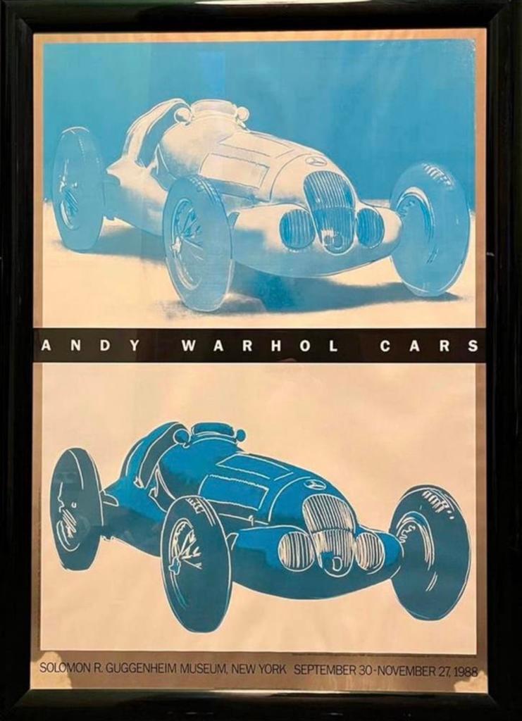 Andy Warhol Cars Guggenheim Museum 1988 - kunstposter, Ophalen