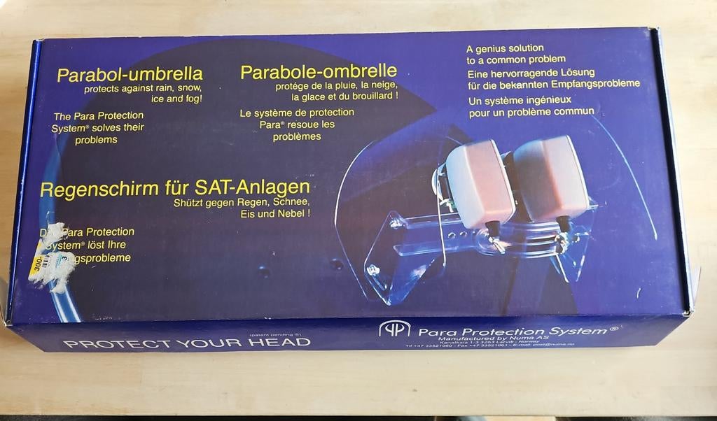 Goobay 67190 Protection tête parabole neuve, TV, Hi-fi & Vidéo, Enlèvement
