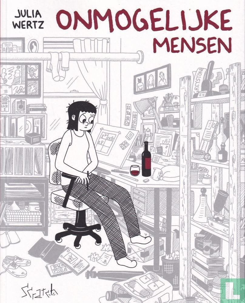 Onmogelijke mensen (Julia Werz), Enlèvement ou Envoi, Une BD, Comme neuf, Werz Julia