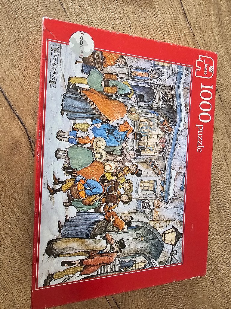 Jumbo puzzel,  Anton Pieck- 2,5 €, Enlèvement, 500 à 1500 pièces, Utilisé, Puzzle