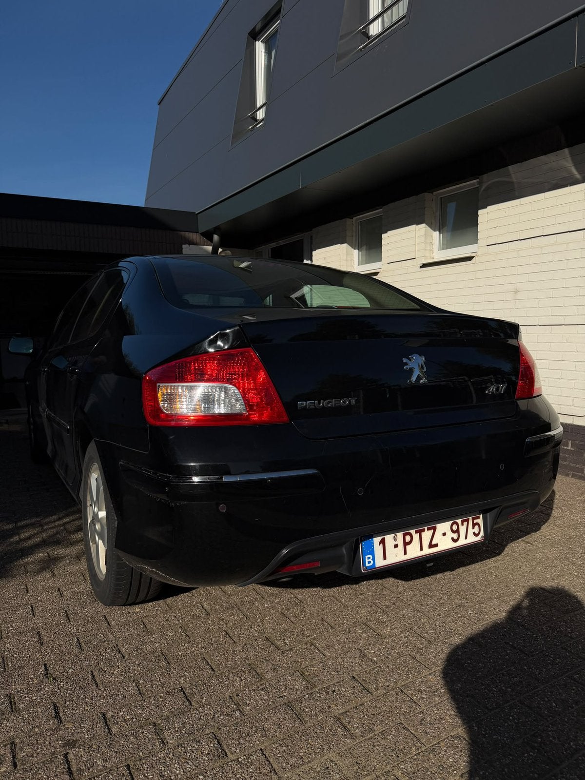 Peugeot 407 Diesel 1,6, Zwart, 5 deurs, Te koop, 5 zetels