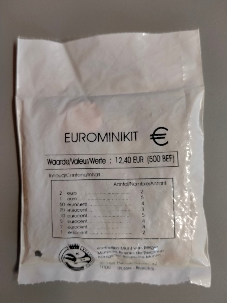 euro minikit in originele verpakking, Timbres & Monnaies, Monnaies | Europe | Monnaies euro, Enlèvement, Belgique, Autres valeurs