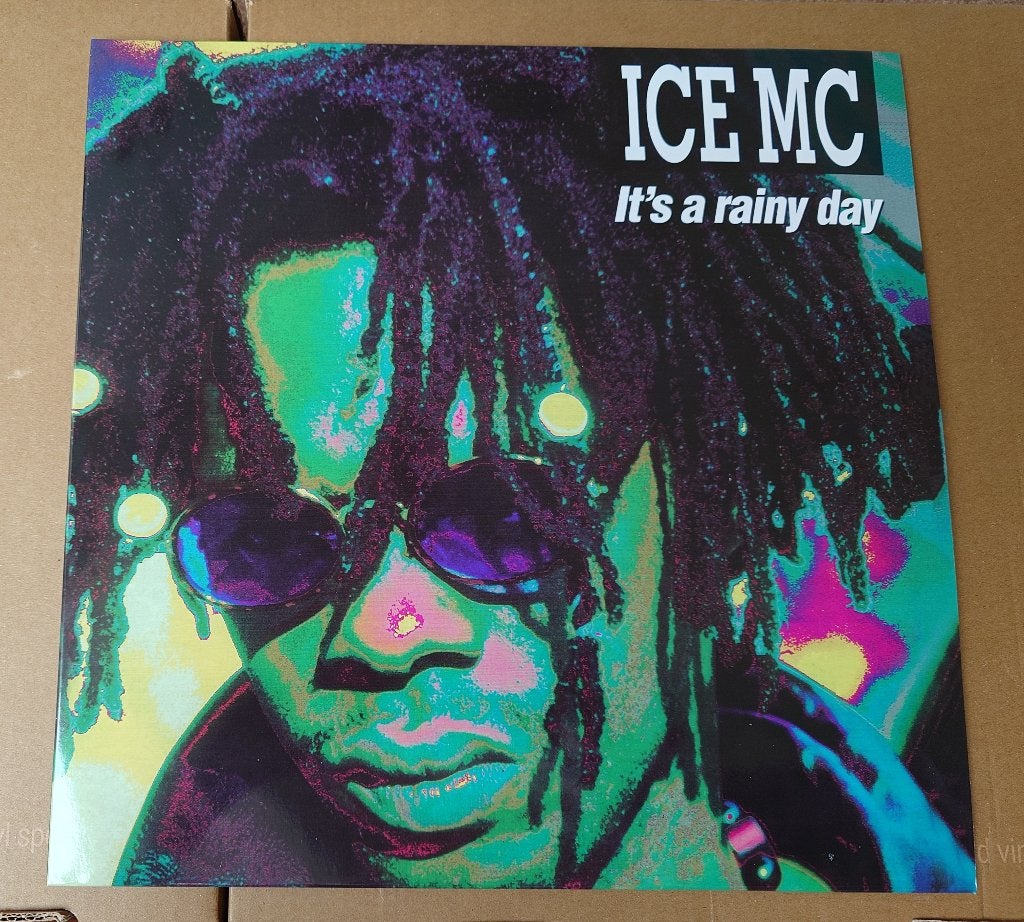 ICE MC - It's A Rainy Day Blue Translucent Vinyl Edition, CD & DVD, Vinyles | Dance & House, Neuf, dans son emballage, Dance populaire