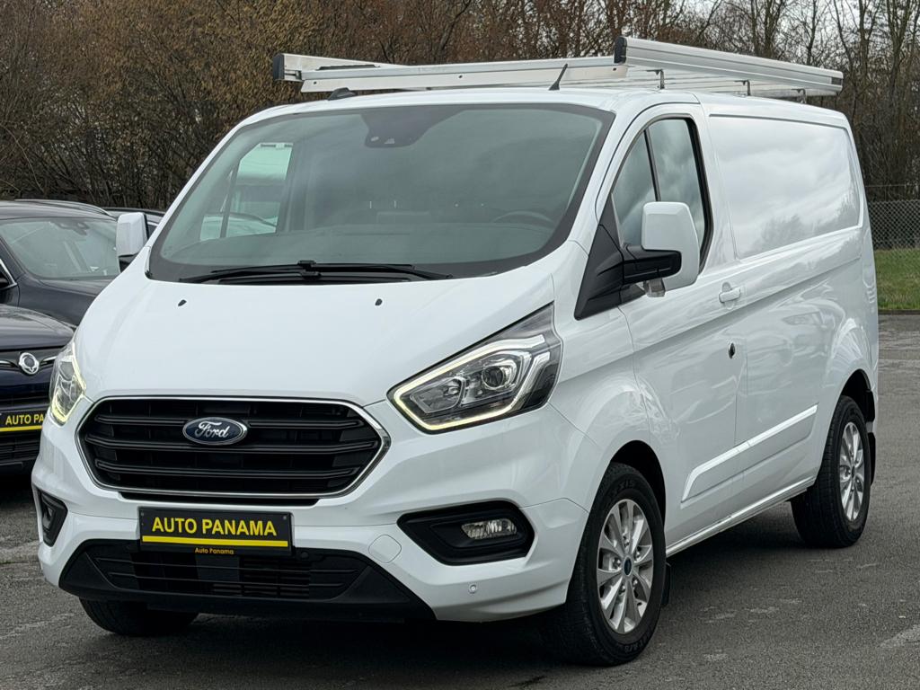 FORD CUSTOM 2.0 TDCi 170 GPS-CAMERA TREND EU6.2, Stof, 1995 cc, 4 cilinders, Wit