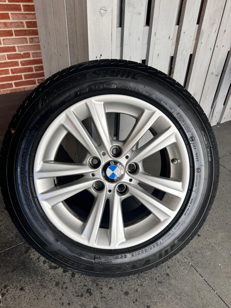 BMW Velgen 16 inch 5x120 met zomerbanden, Ophalen, Gebruikt, Velg(en), 16 inch