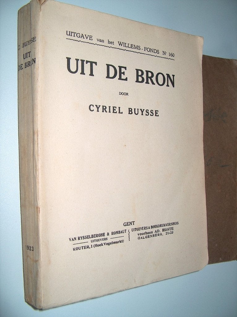 Cyriel Buysse - Uit de bron, Enlèvement ou Envoi, Cyriel Buysse