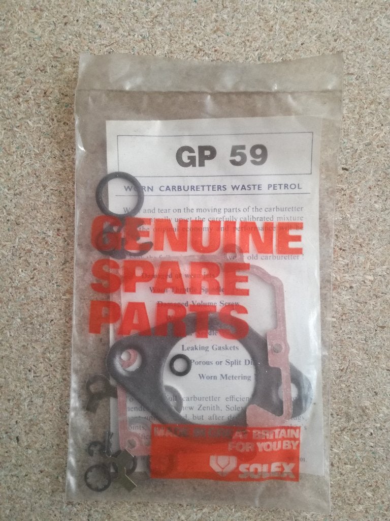TRIUMPH - Kit joints carbu Zenith/Stromberg 150CD - NOS, Autos : Pièces & Accessoires, Enlèvement ou Envoi, Neuf, Pièces Oldtimer ou Ancêtre