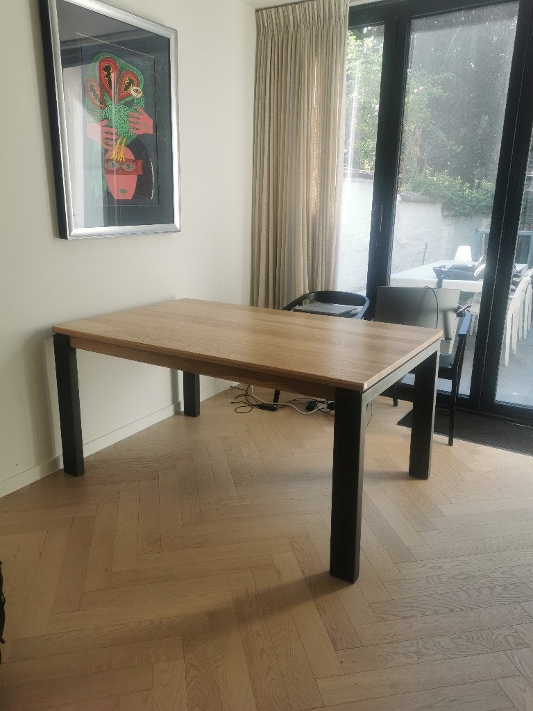 Tafel henders & hazel, Huis en Inrichting, Ophalen, Zo goed als nieuw, 150 tot 200 cm, 50 tot 100 cm
