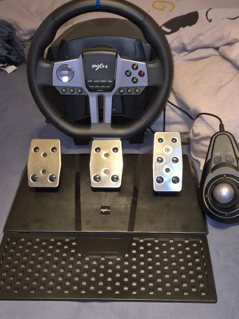Le volant Pxn V9 gen 2 est utilisé depuis 1 heure, Consoles de jeu & Jeux vidéo, Volant de course, Autres marques, Comme neuf