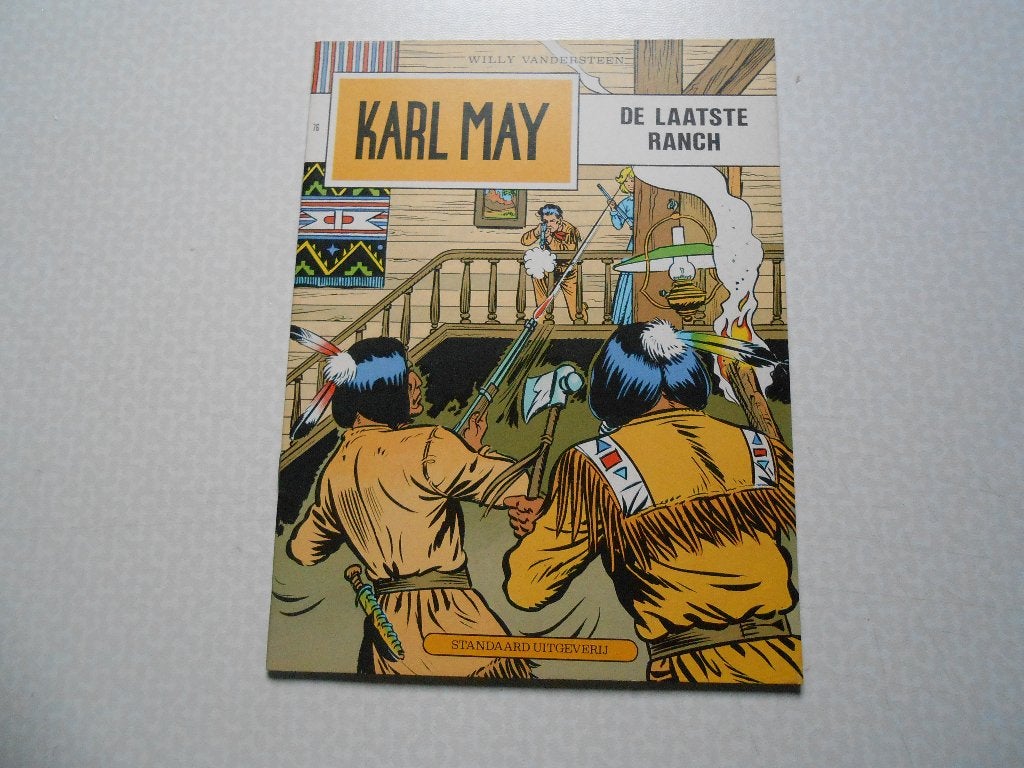 Karl May 76 De laatste ranch 1983 1 ste druk., Boeken, Willy Vandersteen, Eén stripboek, Nieuw, Ophalen of Verzenden