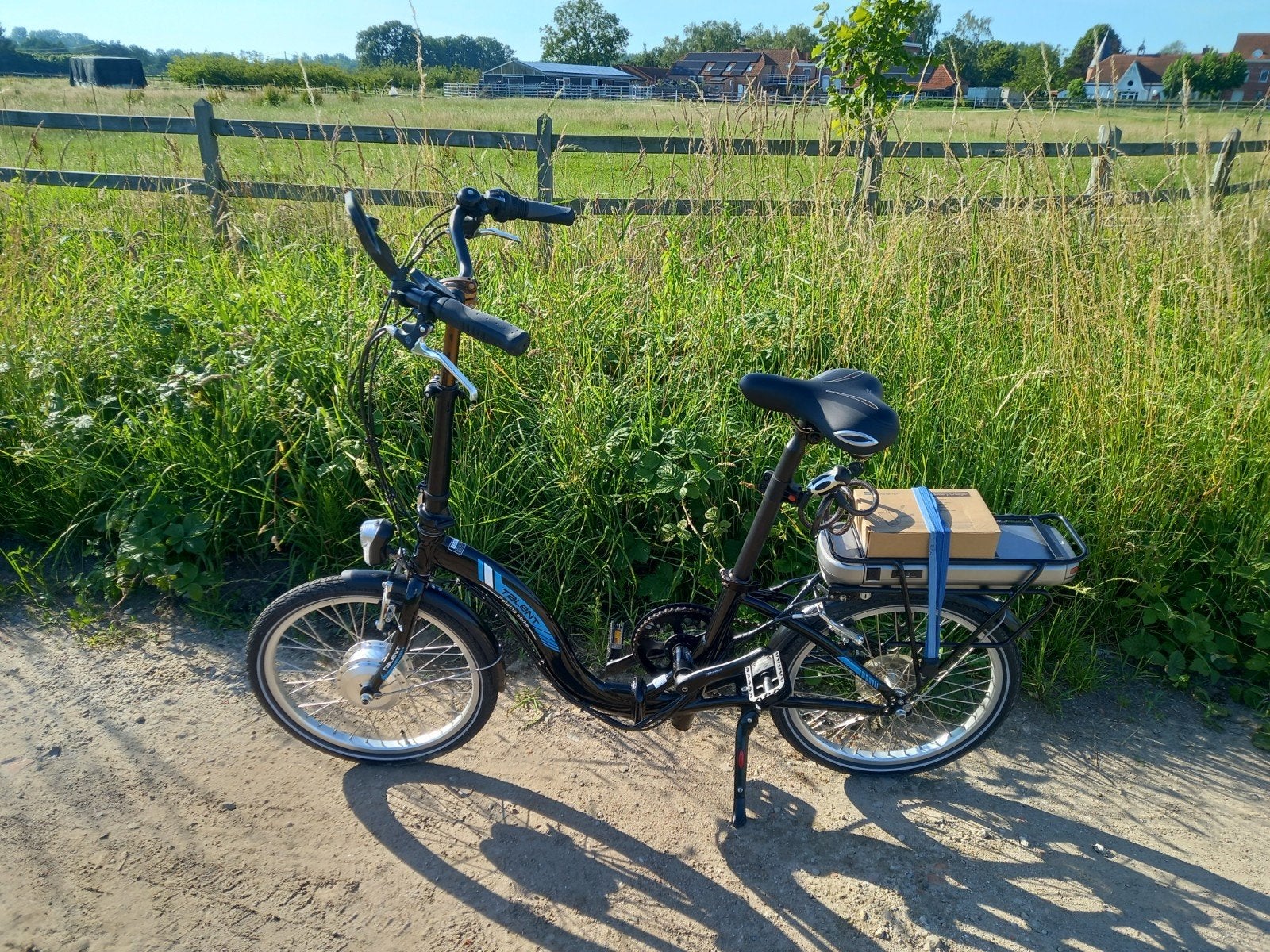 Elektrische plooifiets, Fietsen en Brommers, Ophalen