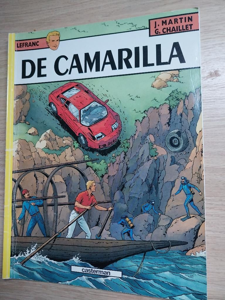 2 strips Lefranc 12 en 13 eerste druk, Boeken, Meerdere stripboeken, Ophalen of Verzenden, Gelezen, Jacques Martin
