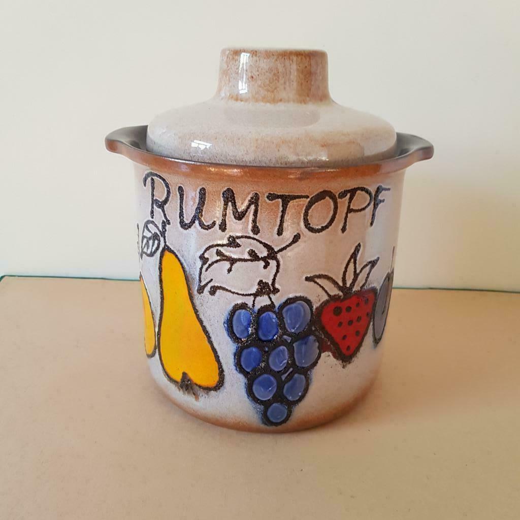 Scheurich, Rumtopf pot in keramiek, Ophalen of Verzenden