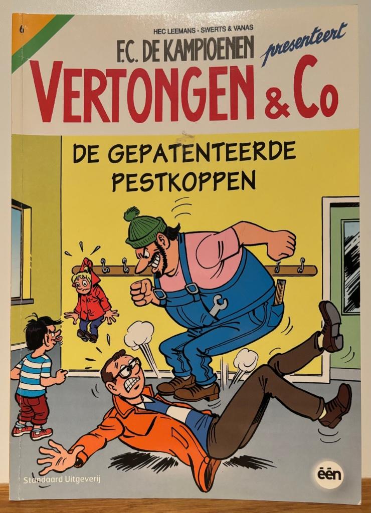 Strip Vertongen & Co: De gepatenteerde pestkoppen., Eén stripboek, Hec Leemans, Ophalen of Verzenden, Zo goed als nieuw
