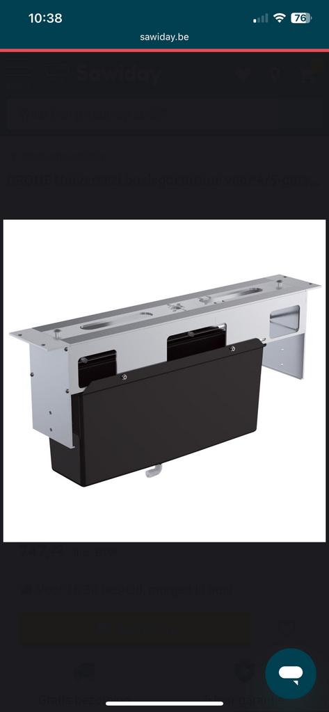 Grohe inbouwdeel voor 4/5-gats badrandcombinatie, Ophalen, Nieuw