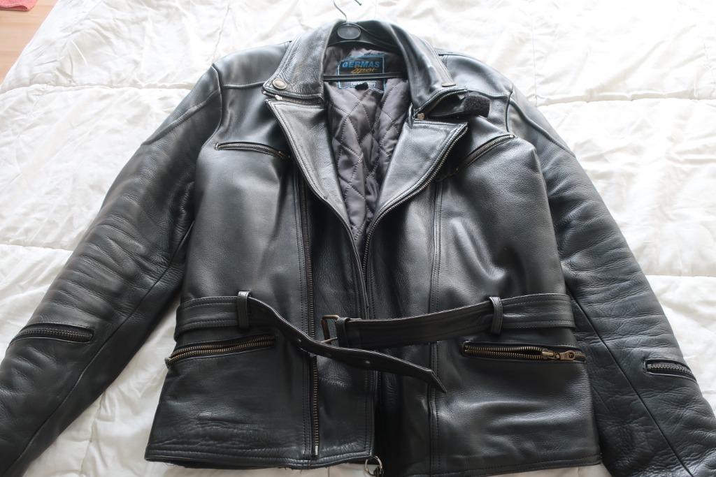 lederen motorvest, Motoren, Kleding | Motorkleding, Ophalen, Tweedehands, Jas | leer