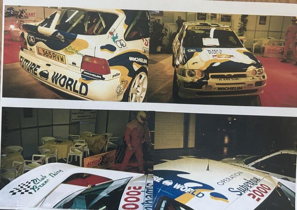 Decals Ford Escort RD Cosworth Condroz 1996 Schaal 1:24, Neuf, Autres marques, Enlèvement ou Envoi, Voiture