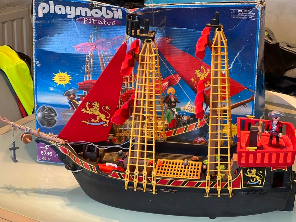 Blackbeard’s pirate ship, Ophalen, Gebruikt, Overige merken