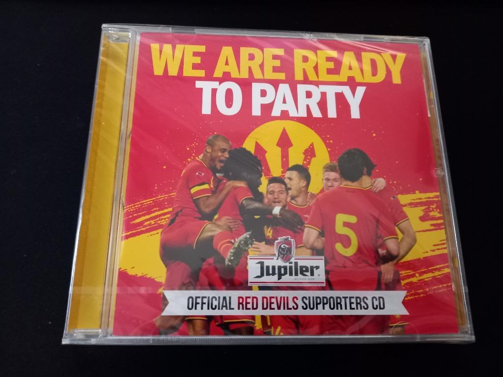 We Are Ready To Party -Official Red Devils Supporters Cd = M, Enlèvement ou Envoi, Neuf, dans son emballage