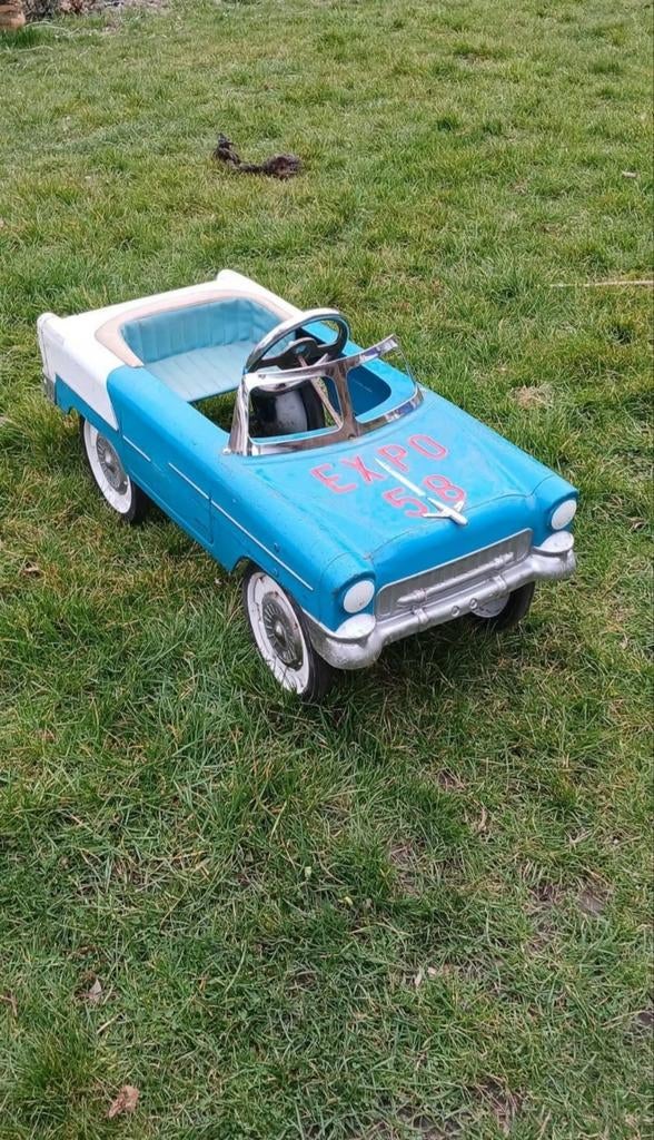 Chevy bel air trapauto jaar 50, Ophalen