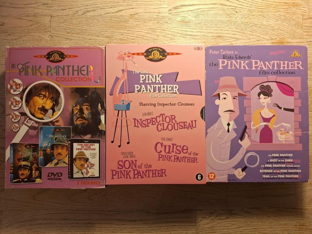 The Pink Panther Collection - 3 boxes, Ophalen of Verzenden, Zo goed als nieuw