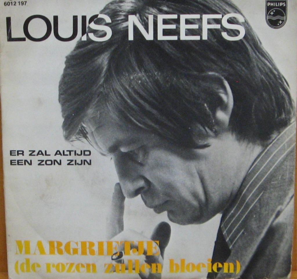 45t Louis Neefs - Margrietje & Er zal altijd een zon zijn, Ophalen of Verzenden, Zo goed als nieuw, Overige formaten, Overige genres