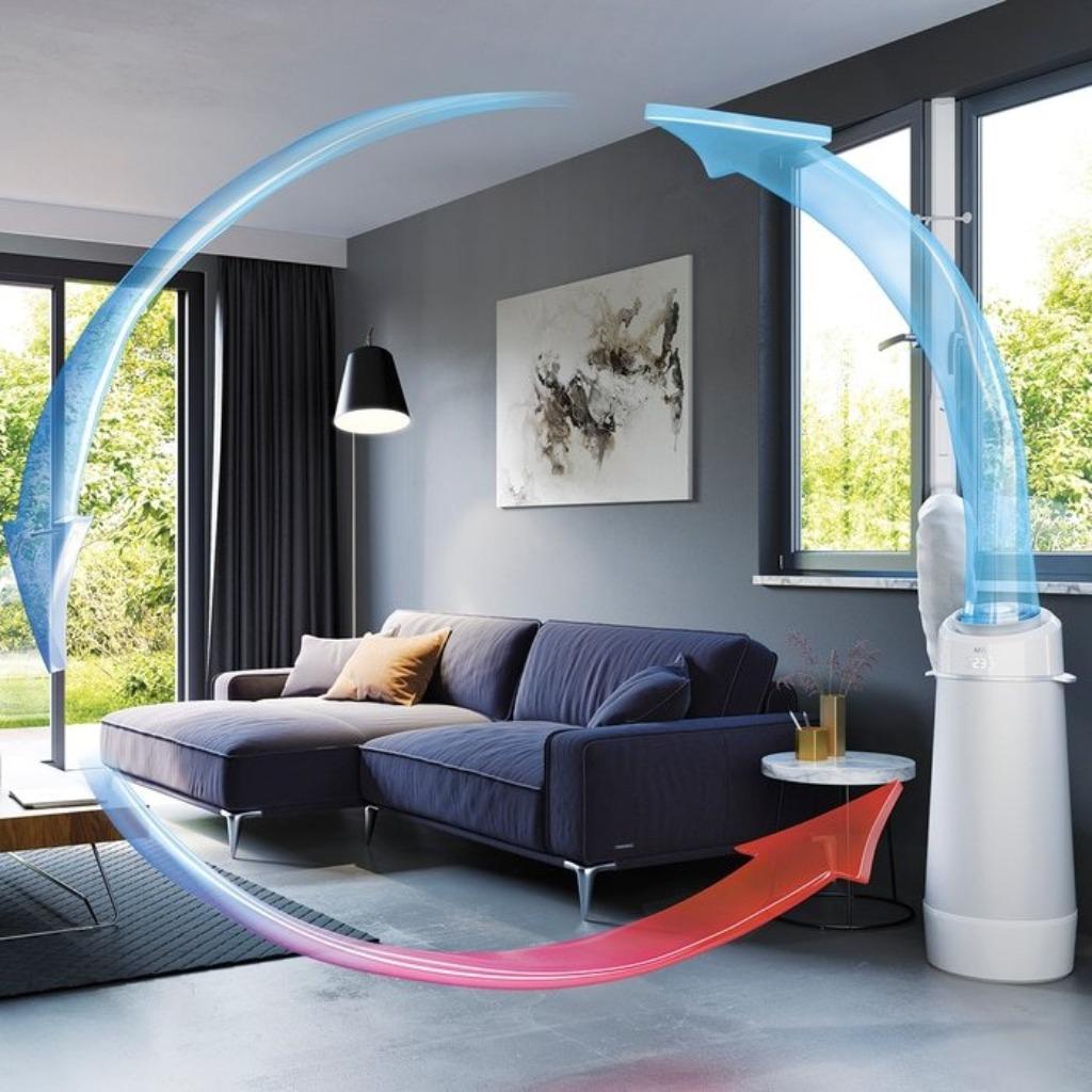 Mobile airco 3,5kw koelen en verwarmen - diverse merken, Elektronische apparatuur, Airco's, Koelen en Ontvochtigen, Timer, Nieuw