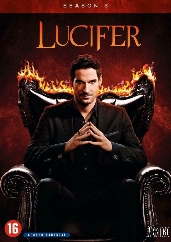 LUCIFER SEIZOEN 3, Cd's en Dvd's, Dvd's | Tv en Series, Vanaf 12 jaar, Ophalen of Verzenden, Nieuw in verpakking, Drama