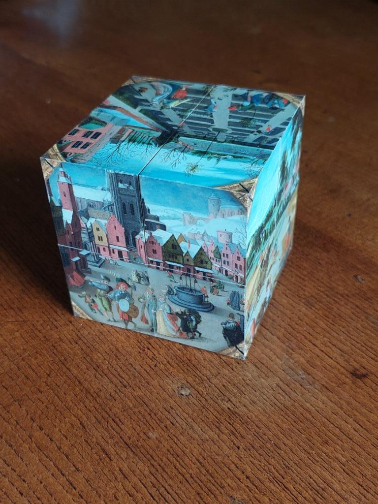 Galerie Florence de Voldère Cube Magique Grimmer, Breughel, Ophalen of Verzenden