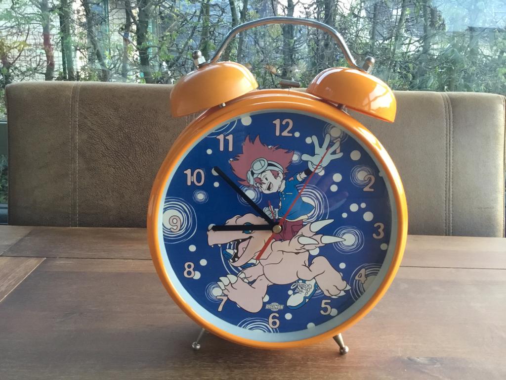 Wekker Digimon vintage, Ophalen of Verzenden