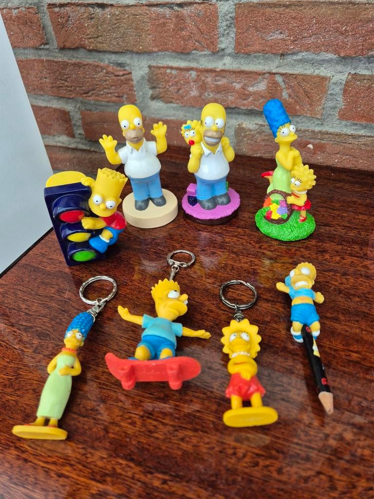 Simpson figuren uit de jaren 90, sleutelhangers, Verzamelen, Ophalen of Verzenden