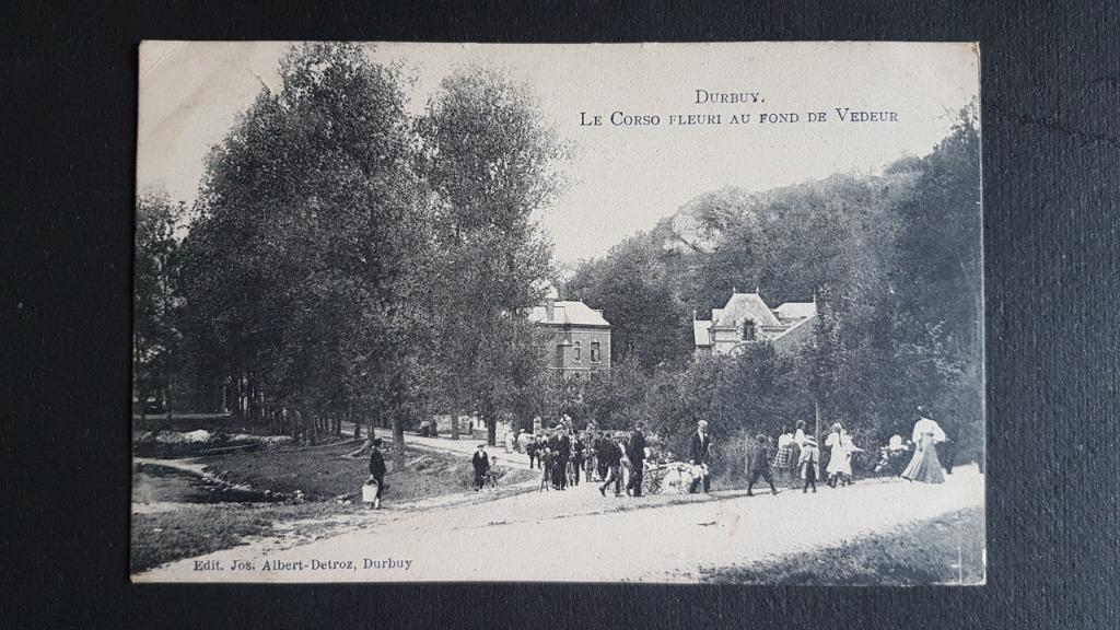 Durbuy Le Corso fleuri au fond de Vedeur, Collections, Enlèvement ou Envoi, Avant 1920, Affranchie, Luxembourg