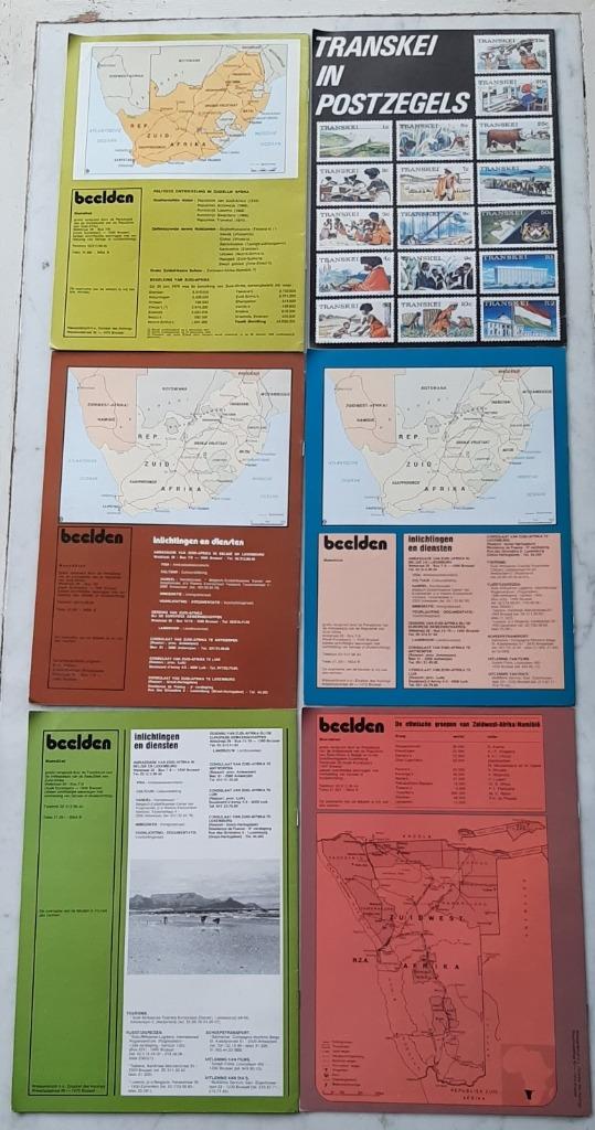 Informations (touristiques) sur l'Afrique du Sud des années, Enlèvement ou Envoi, Diverse auteurs, Utilisé, Société