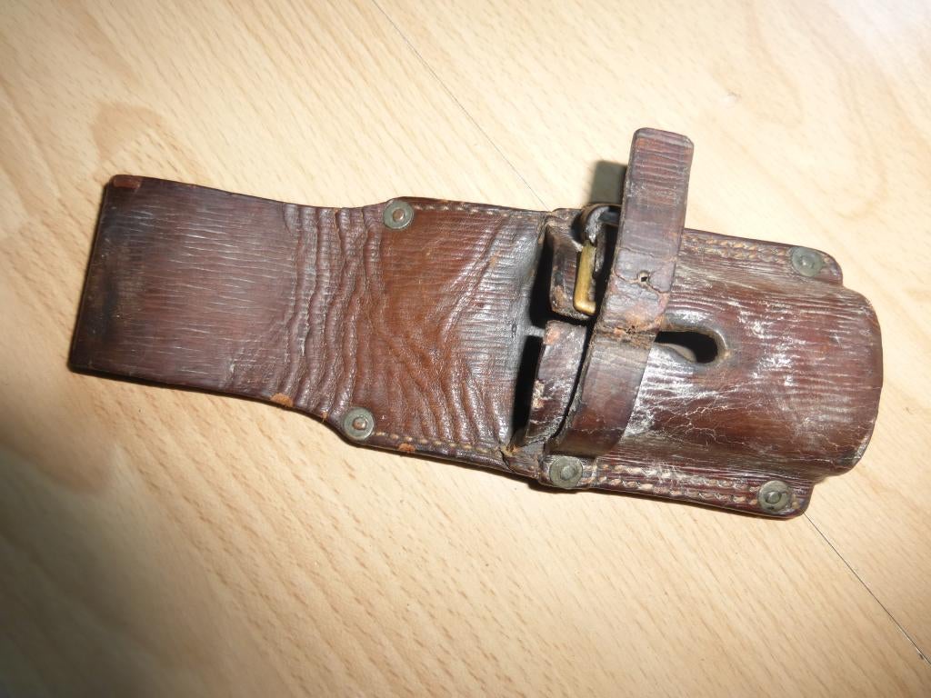 porte fourreau anglaise 1942 Lee Enfield M. 1907 ww2, Envoi, Armée de terre, Couteau ou Poignard