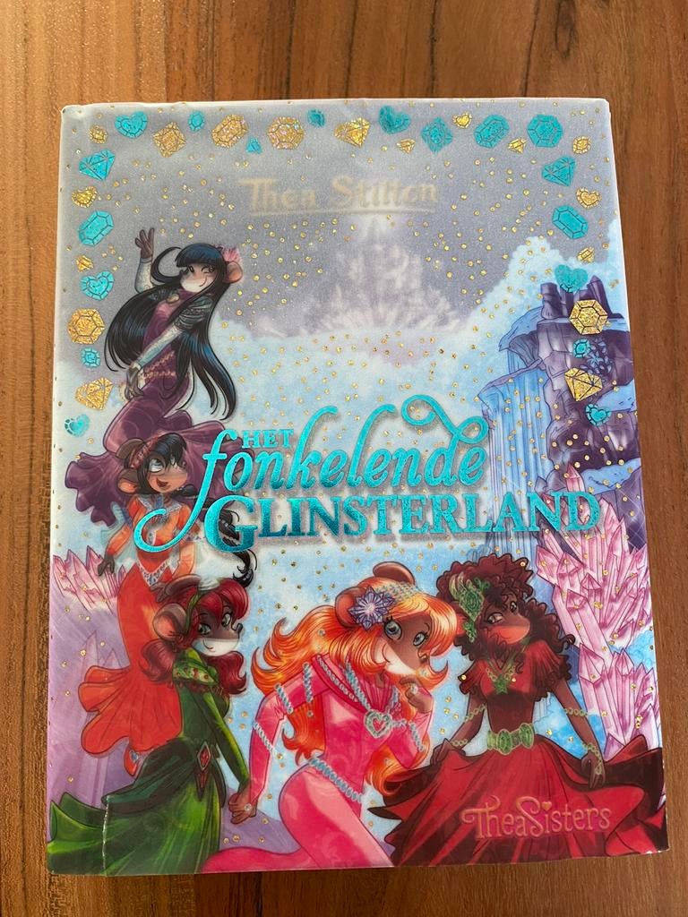 Boek ‘Het fonkelende Glinsterland’ van Thea Stilton, Enlèvement ou Envoi, Comme neuf, Thea Stilton