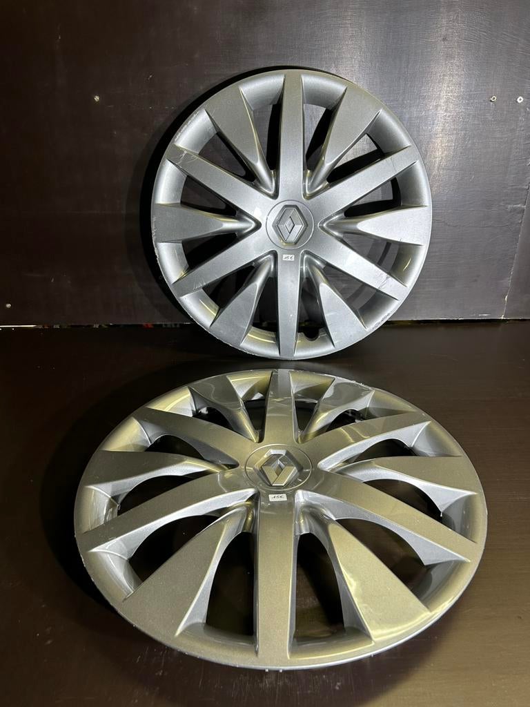 2 enjoliveurs Renault scenic Megane et d’autres modèles 16", Autos : Divers, Enjoliveurs, Utilisé, Enlèvement ou Envoi