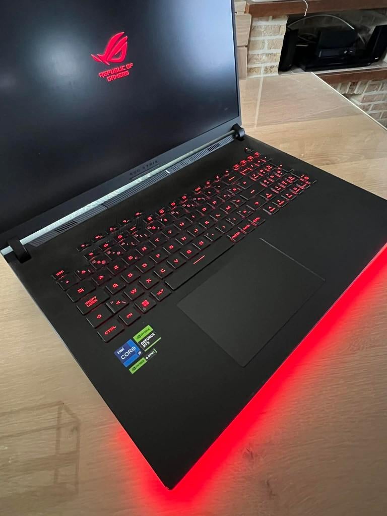 ASUS ROG Strix SCAR 18 G834J, Computers en Software, Windows Laptops, Zo goed als nieuw, 17 inch of meer, SSD, 4 Ghz of meer, 32 GB