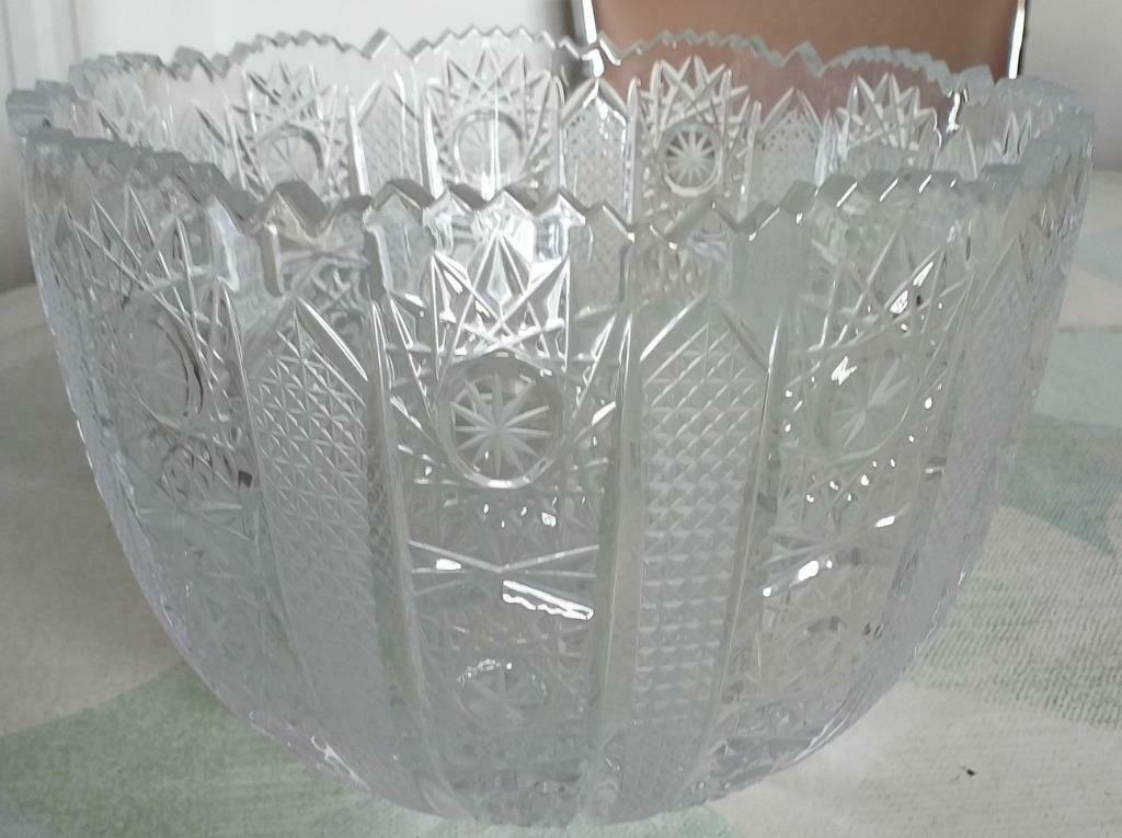 kristal kom, Antiek en Kunst, Ophalen of Verzenden