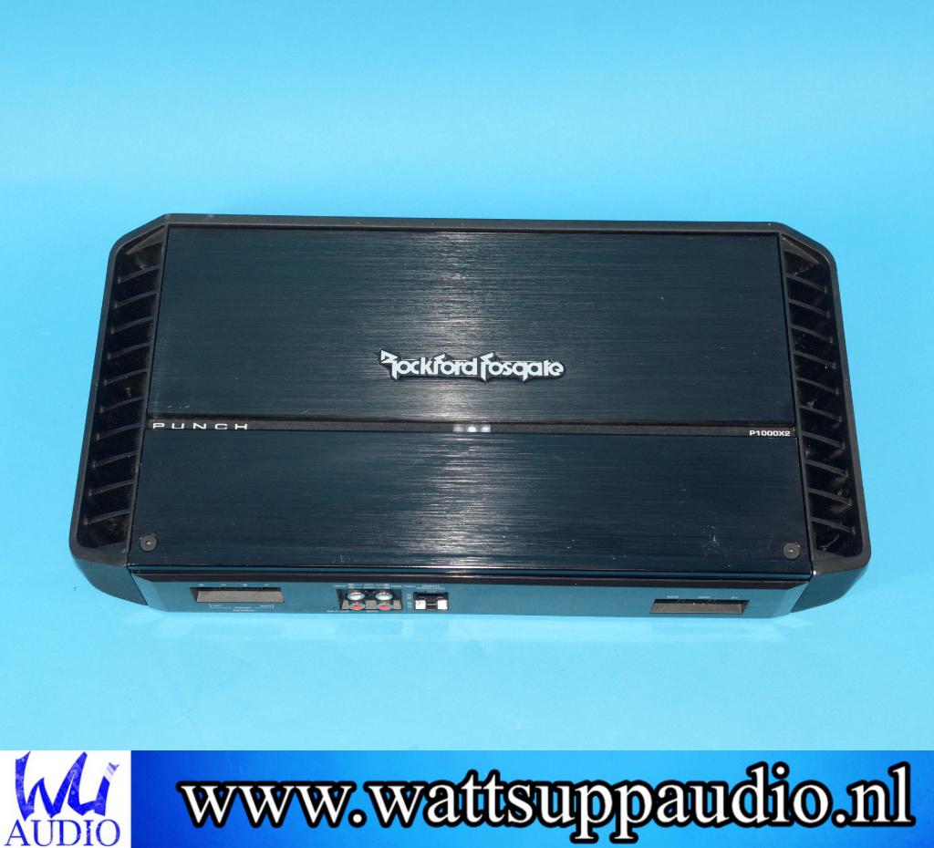 Rockford Fosgate Punch P1000X2 2 kanaals / mono versterker, Ophalen of Verzenden, Gebruikt