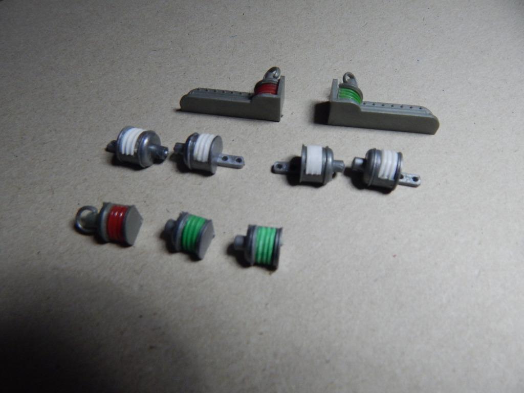 Lot de 9 accessoires pour modélisme, Enlèvement ou Envoi, Comme neuf, 1:32 à 1:50, Autres marques