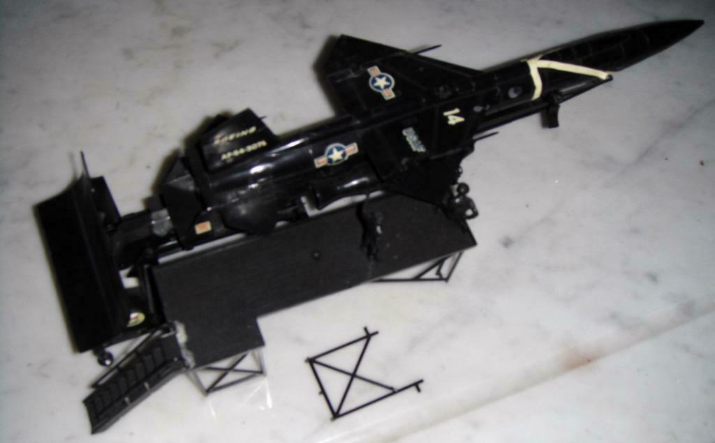 Maquette de missile Bomarc 1M-99, Revell 8602, au 1/48, 1982, Enlèvement, Utilisé, 1:32 à 1:50