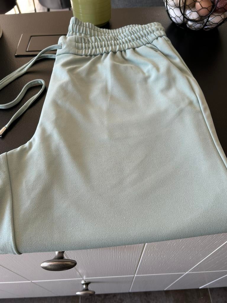 Pantalon droit tout neuf vert menthe avec stretch, taille 50, Taille 46/48 (XL) ou plus grande, Enlèvement ou Envoi, Neuf, ANDERE