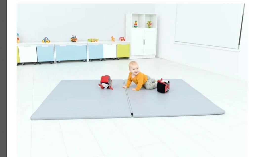 Stevige grijze sportmat/gymmat/speelmat, Kinderen en Baby's, Ophalen, Zo goed als nieuw