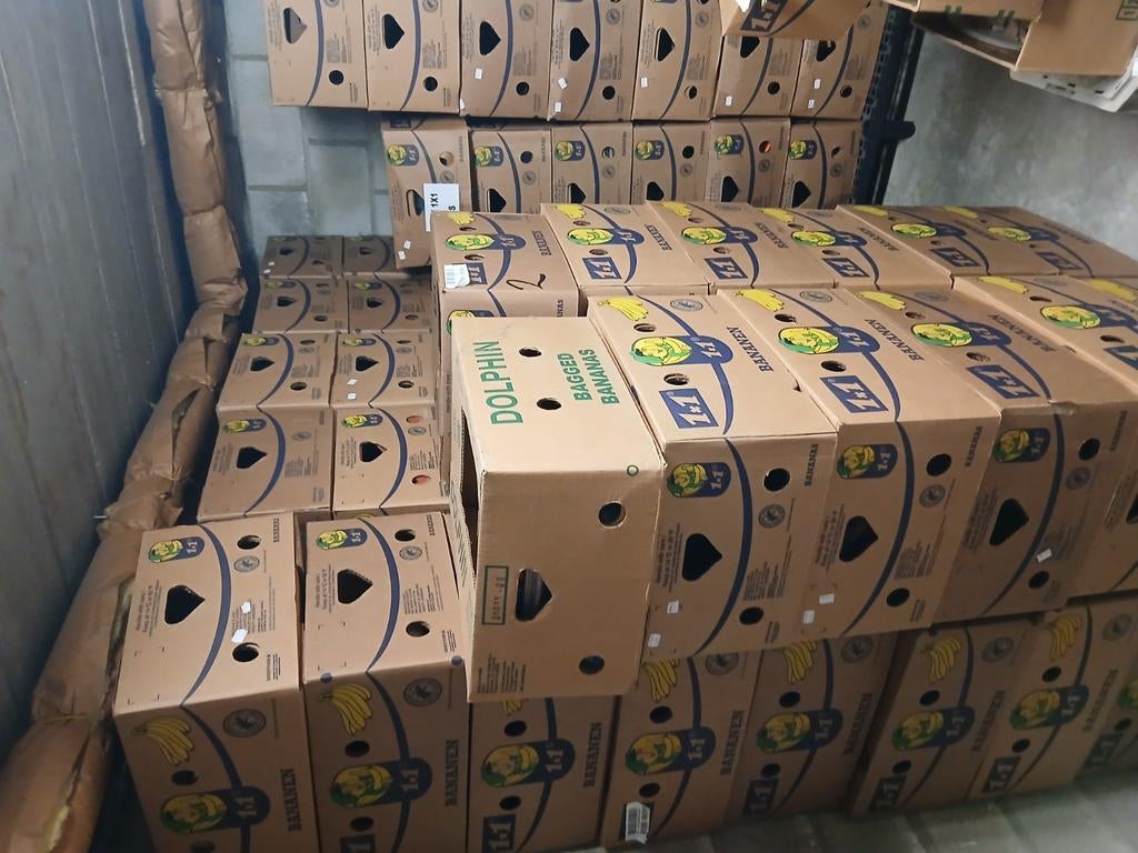 Verhuisdozen bananendozen, Ophalen, Zo goed als nieuw