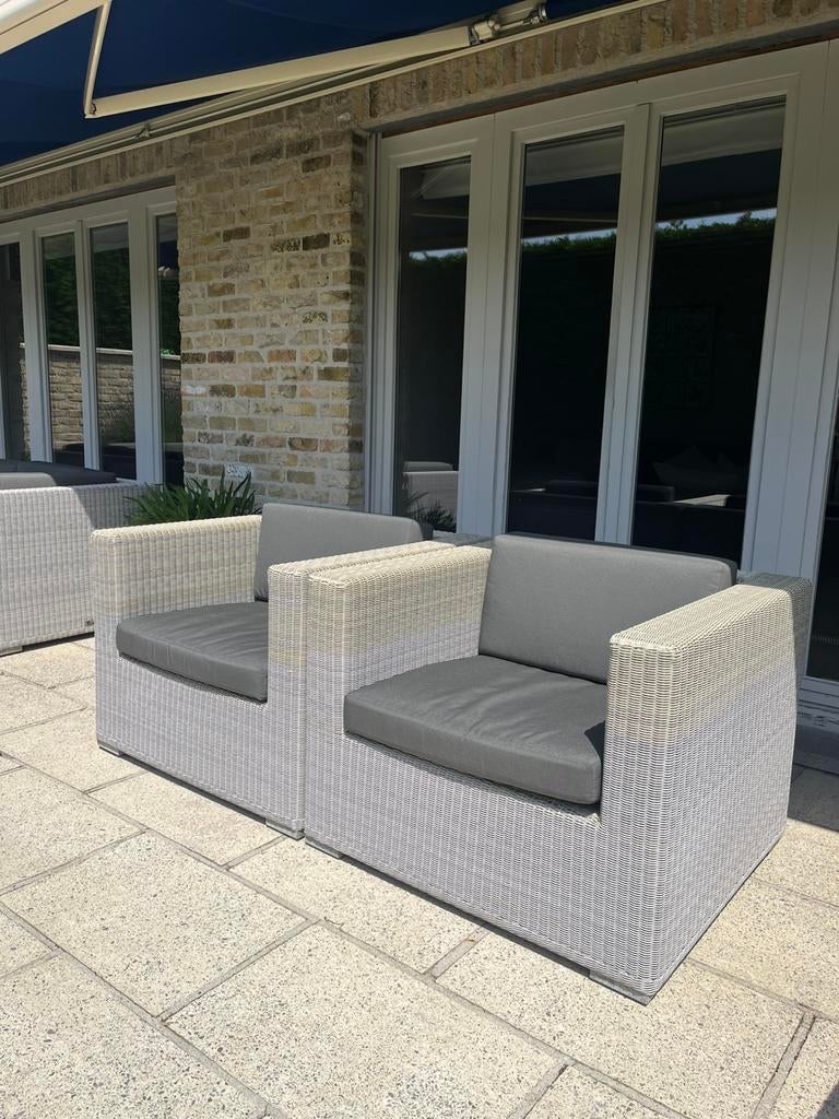 Dubbele lounge zetel met kussens van TATU, Ophalen
