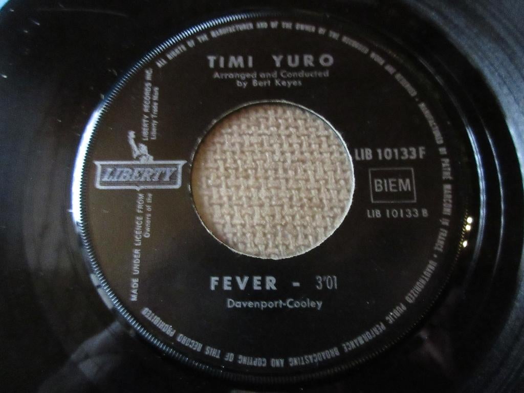 Timi Yuro ‎– Fever / Make The World Go Away, Ophalen of Verzenden, Gebruikt, R&B en Soul