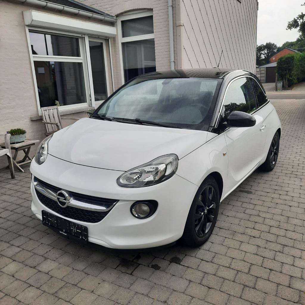 Opel Adam Navi Airco 1ste eig., Auto's, Opel, 1229 cc, Wit, Handgeschakeld, Particulier
