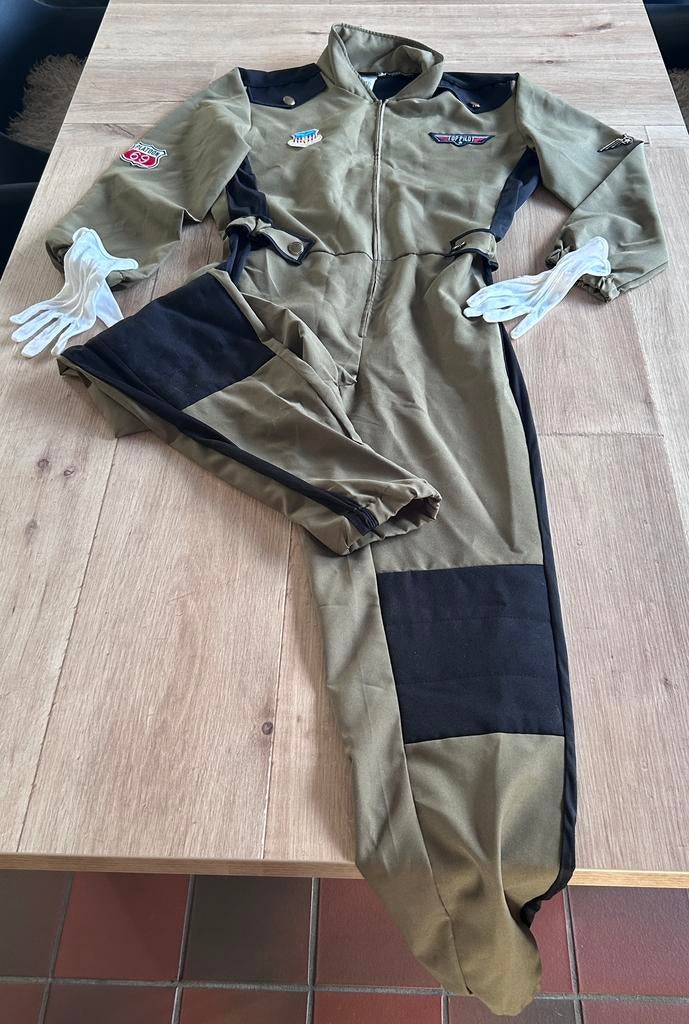 Top Gun piloten overall, Verzenden, Zo goed als nieuw, Maat 48/50 (M)